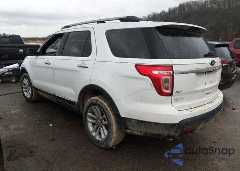 2013 Ford Explorer Xlt из США, поврежденный, VIN 1FM5K8D80DGB59317